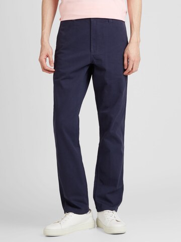 WRANGLER Regular Chino 'CASEY_JONES' in Blauw: voorkant