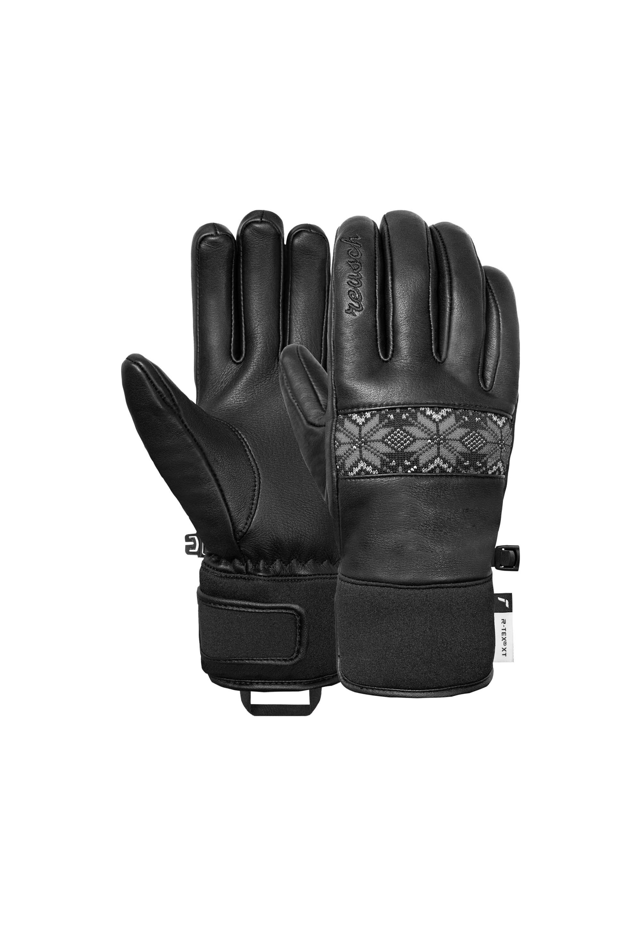 REUSCH Vingerhandschoenen 'Charlize R-TEX® XT' in Zwart: voorkant
