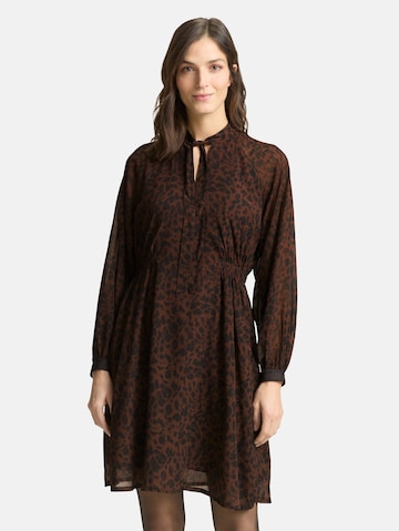 Robe TOM TAILOR en marron : devant