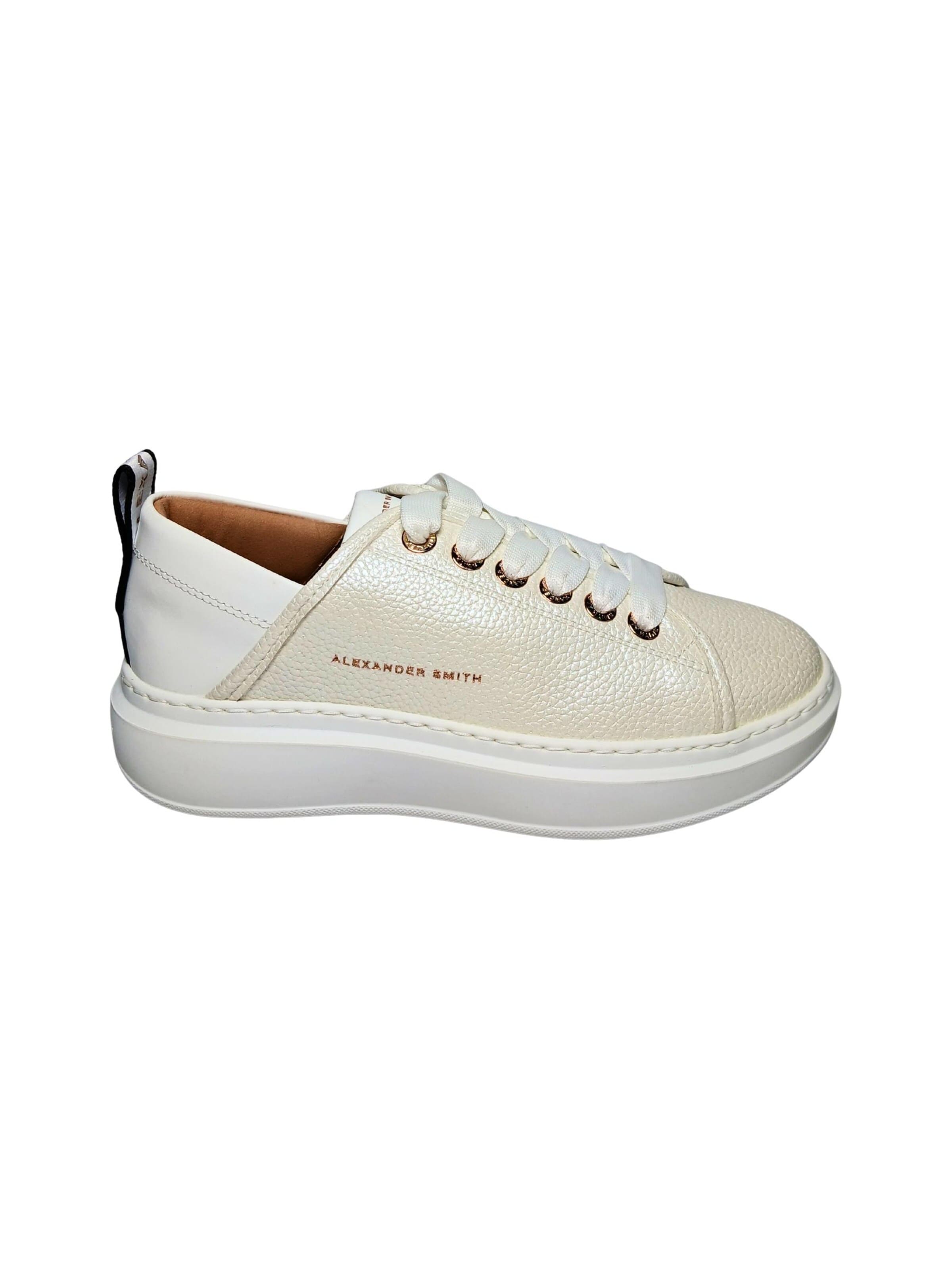 Alexander Smith Sneakers laag in Wit: voorkant