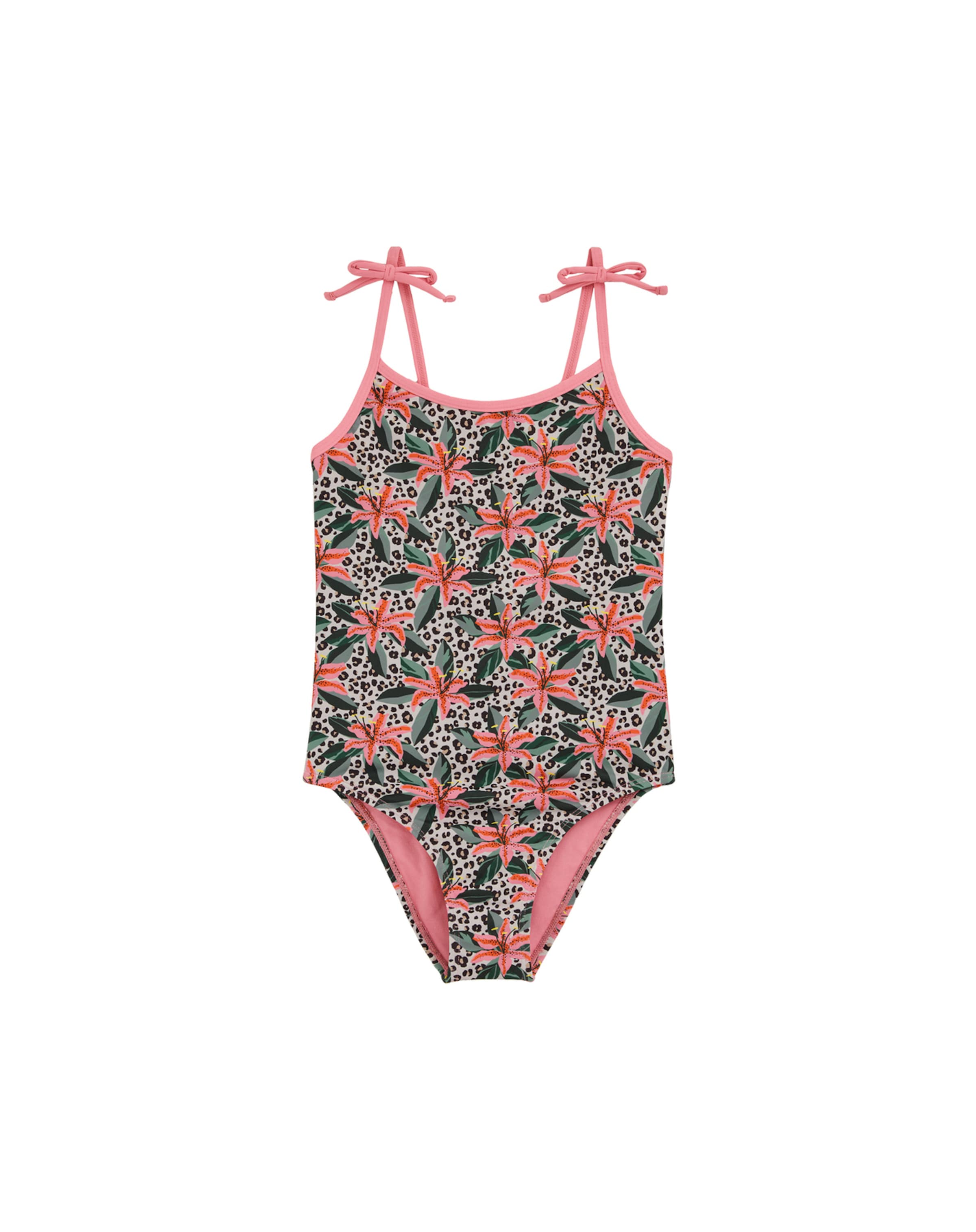 WE Fashion Jednodielne plavky - Ružová: predná strana