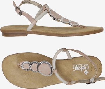 Rieker Sandals & High-Heeled Sandals in 40 in Pink: front