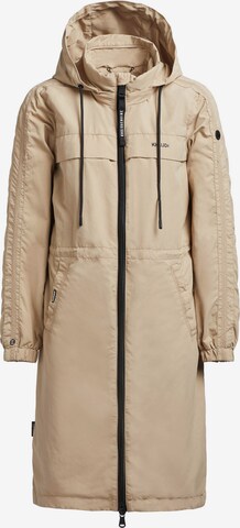 Manteau mi-saison 'VOYA4' khujo en beige : devant