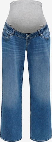 Only Maternity - regular Vaquero en azul: frente