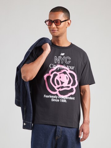 new balance Póló - fekete: elől