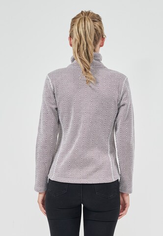 Weather Report Athletic fleece jacket 'FREIDA' in Brown