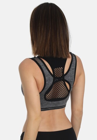 sassa Bustier Sport-BH in Grau