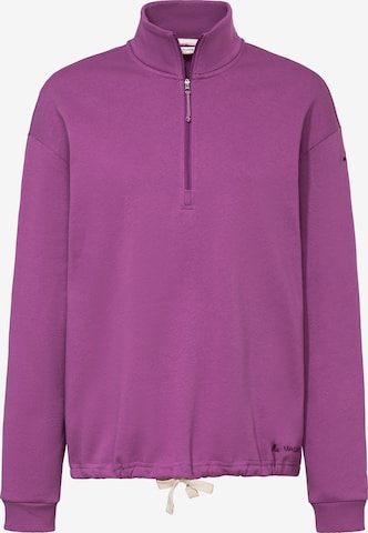 VAUDE Athletic Sweatshirt 'Redmont' in Purple: front