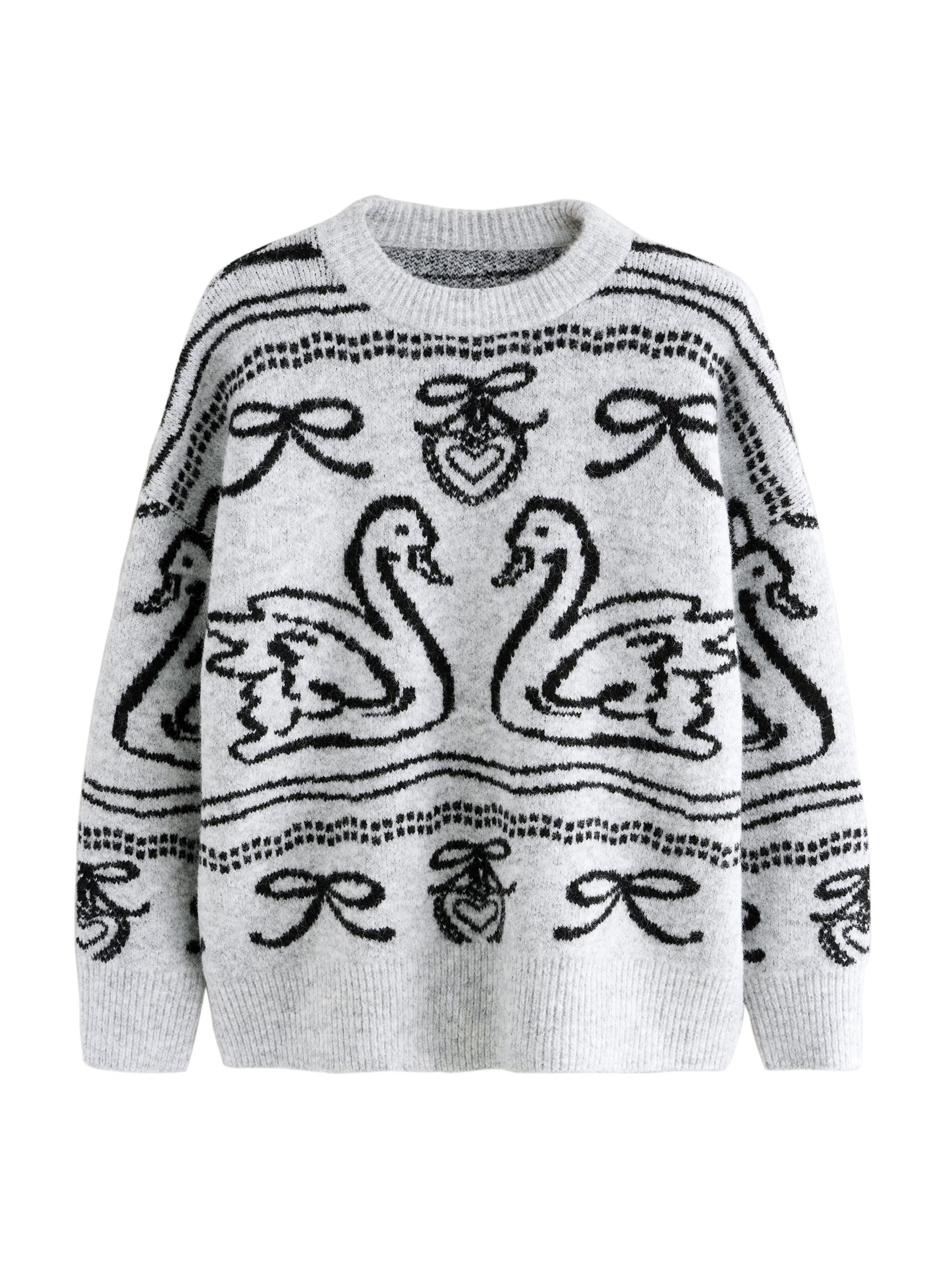 Next Свитер в Серый / Черный, Обзор товара