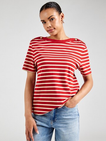 Maglietta di TOMMY HILFIGER in rosso: frontale
