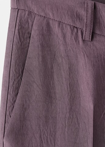 MANGO Regular Hose in Lila
