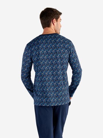 Pyjama long ' Elvis ' HOM en bleu