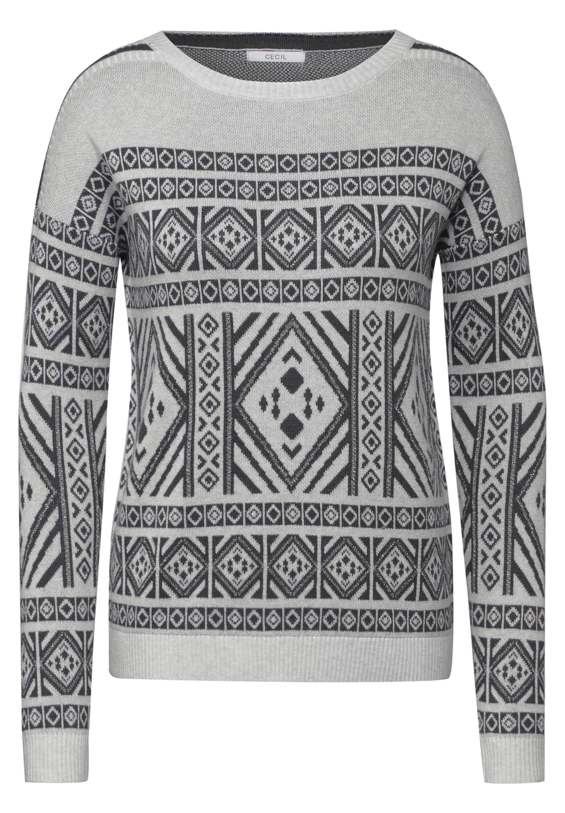 CECIL Pullover in Grau: Vorderseite