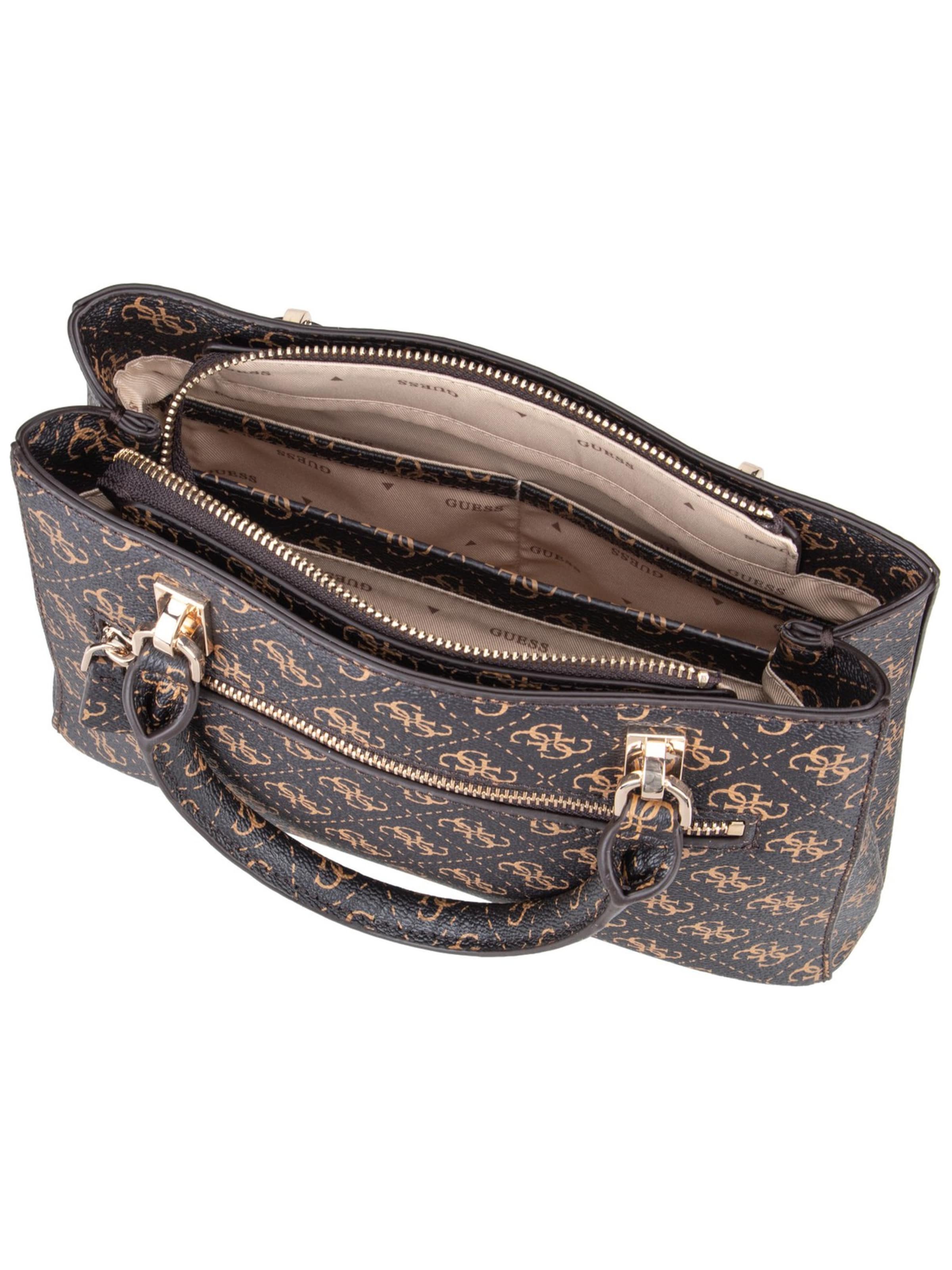 GUESS Handtasche 'Noelle II' in Braun