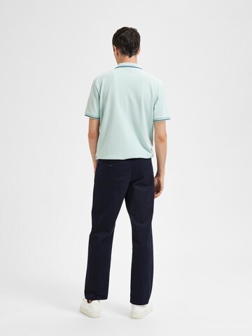 SELECTED HOMME Regular Chinohose 'New Miles' in Blau