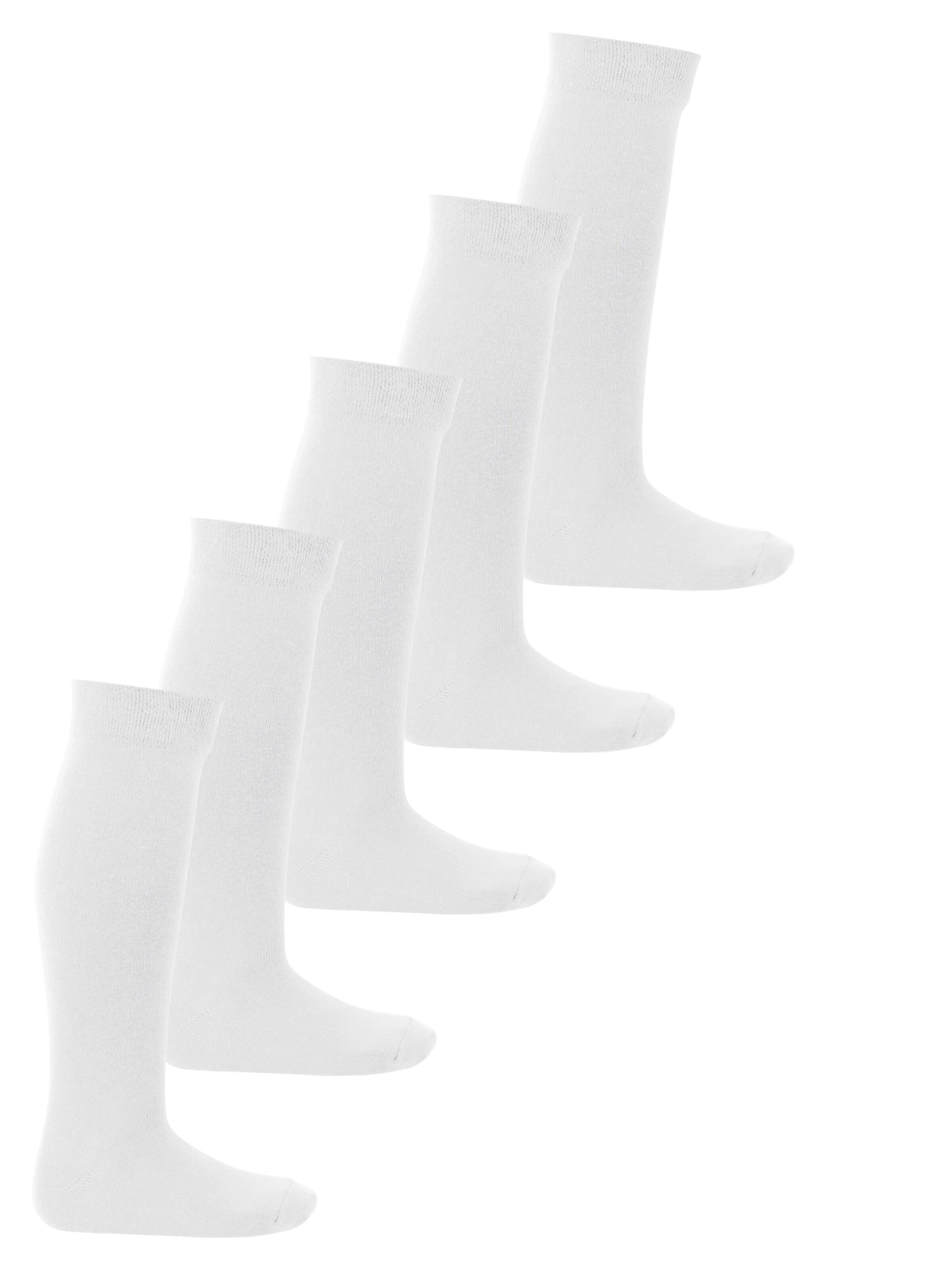 footstar Socks 'EVERYDAY!' in White: front