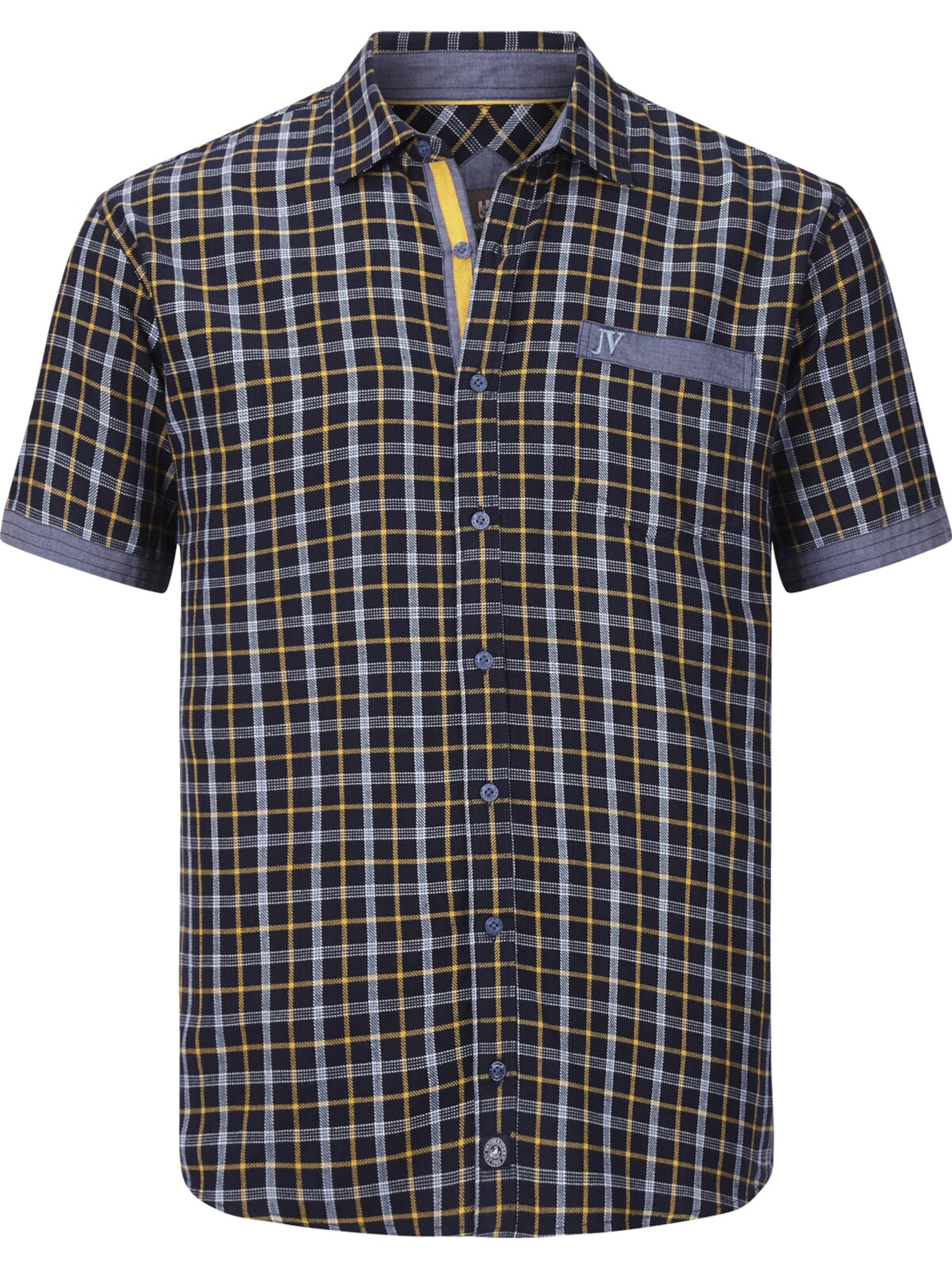 Jan Vanderstorm Comfort Fit Hemd ' Bakke ' in Mischfarben: Vorderseite