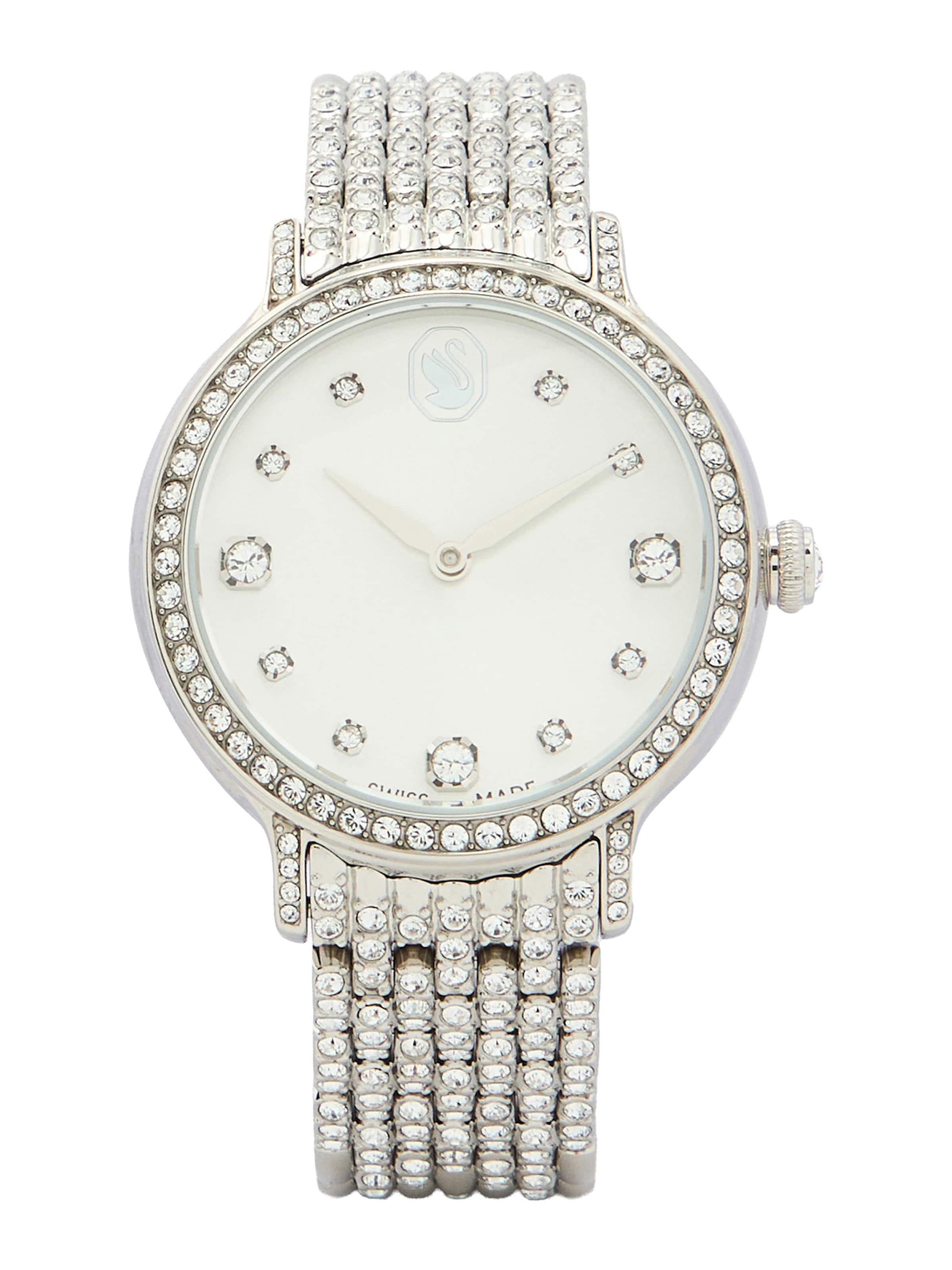 Swarovski Analóg órák - ezüst: elől