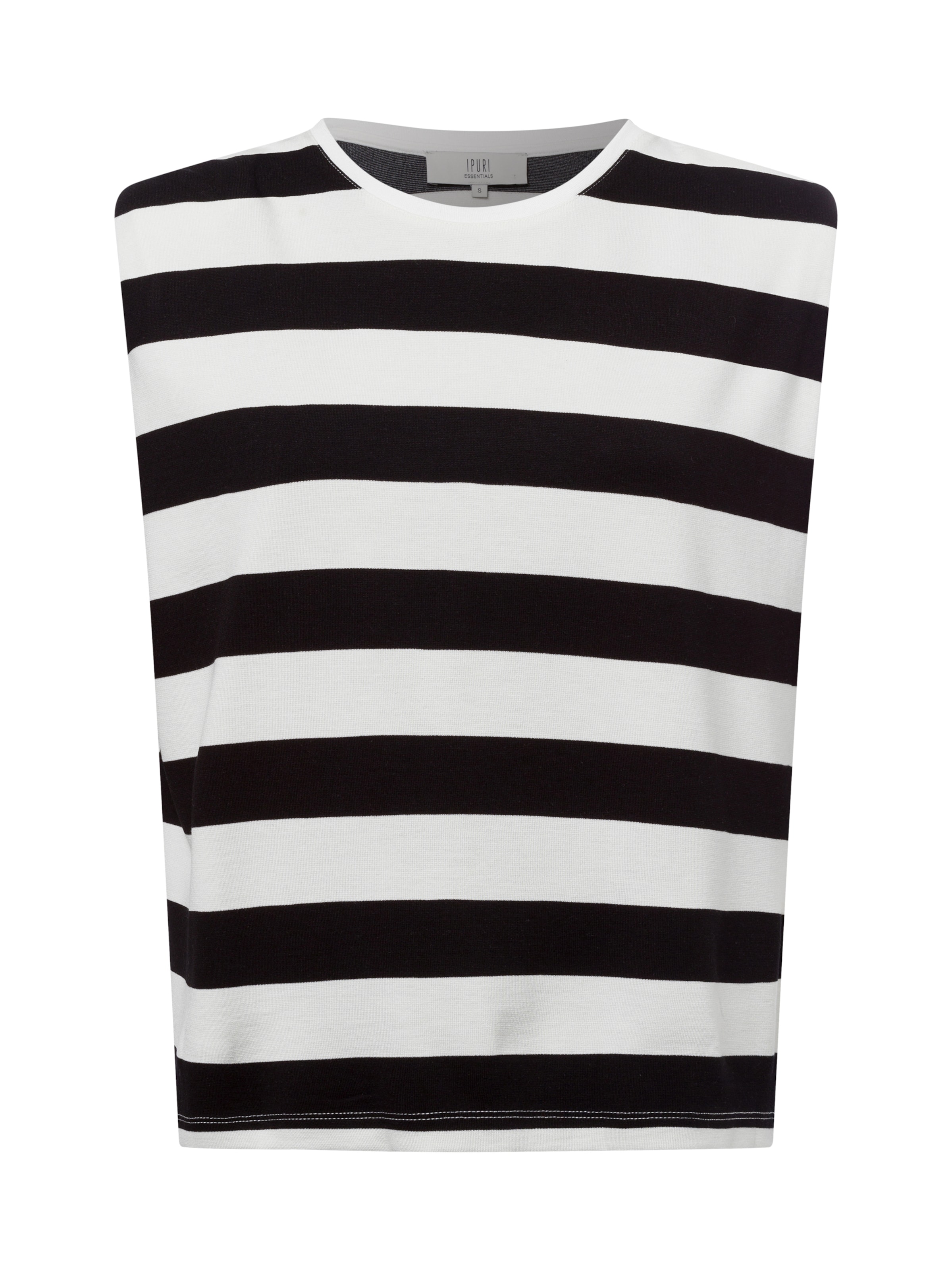 Ipuri Top ' ' in Weiß: Vorderseite