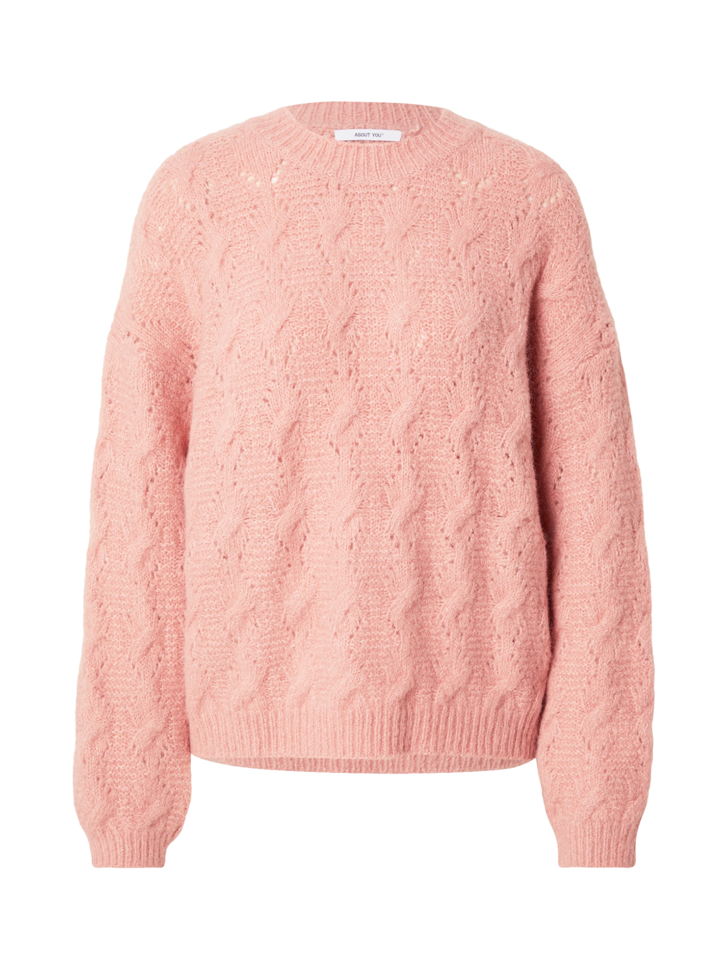 ABOUT YOU Sweater 'Viola' in Pink: front