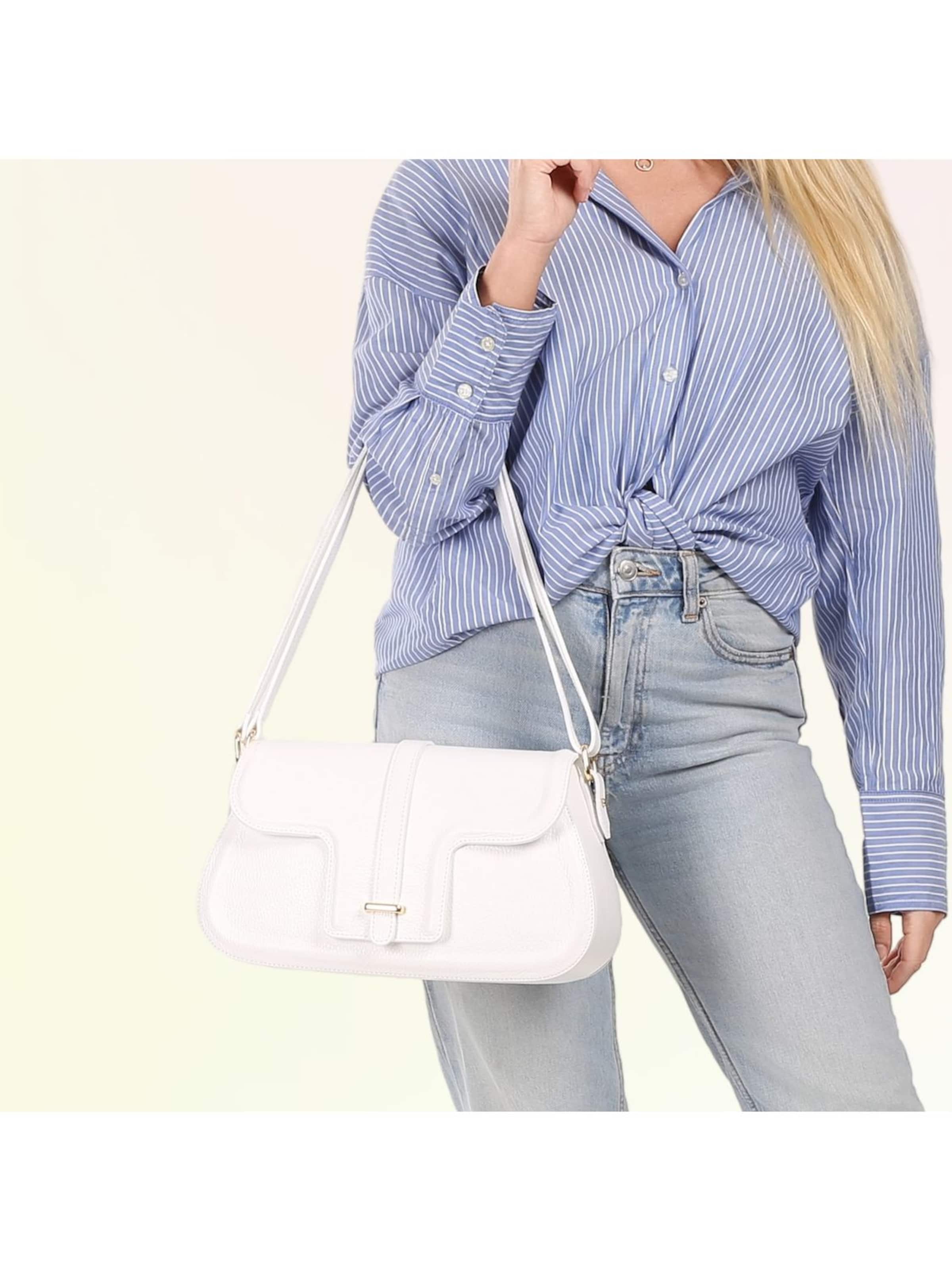 Toscanto - Bolso de hombro en blanco