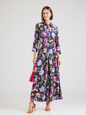 YAS - Vestido camisero 'YASSAVANNA' en azul