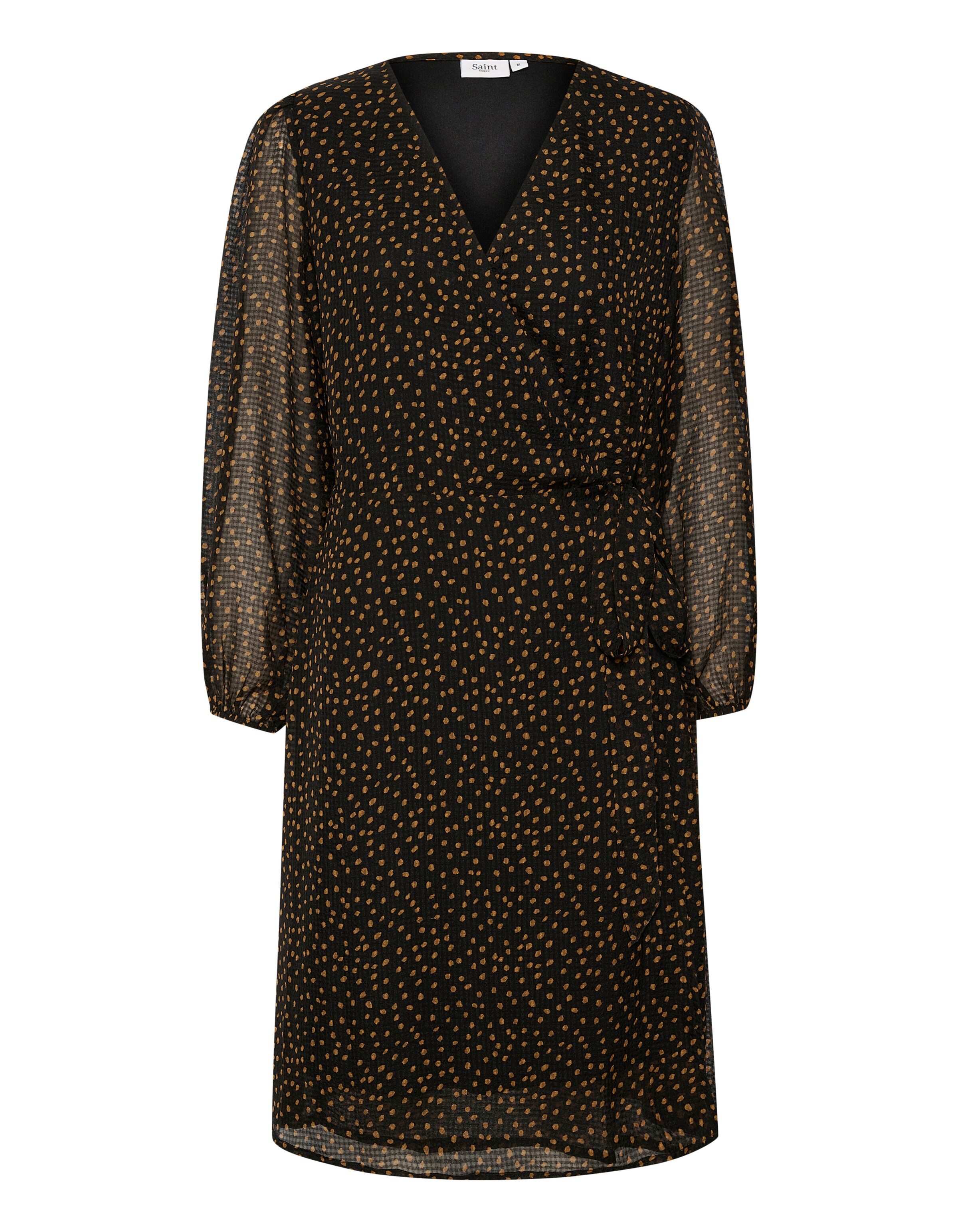 SAINT TROPEZ Kjole i sort: forside