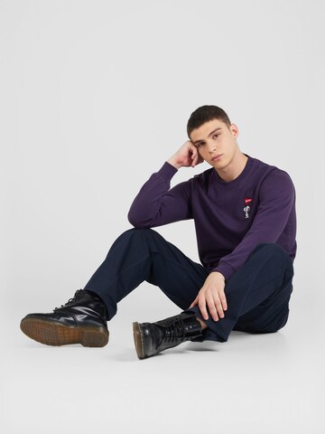 Sweat-shirt s.Oliver en violet