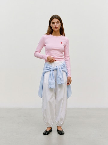 VERO MODA Тениска 'VMCHLOE' в розово