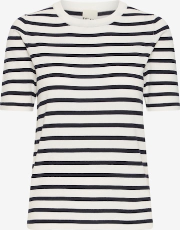 ICHI Sweater 'IHLULS' in White: front