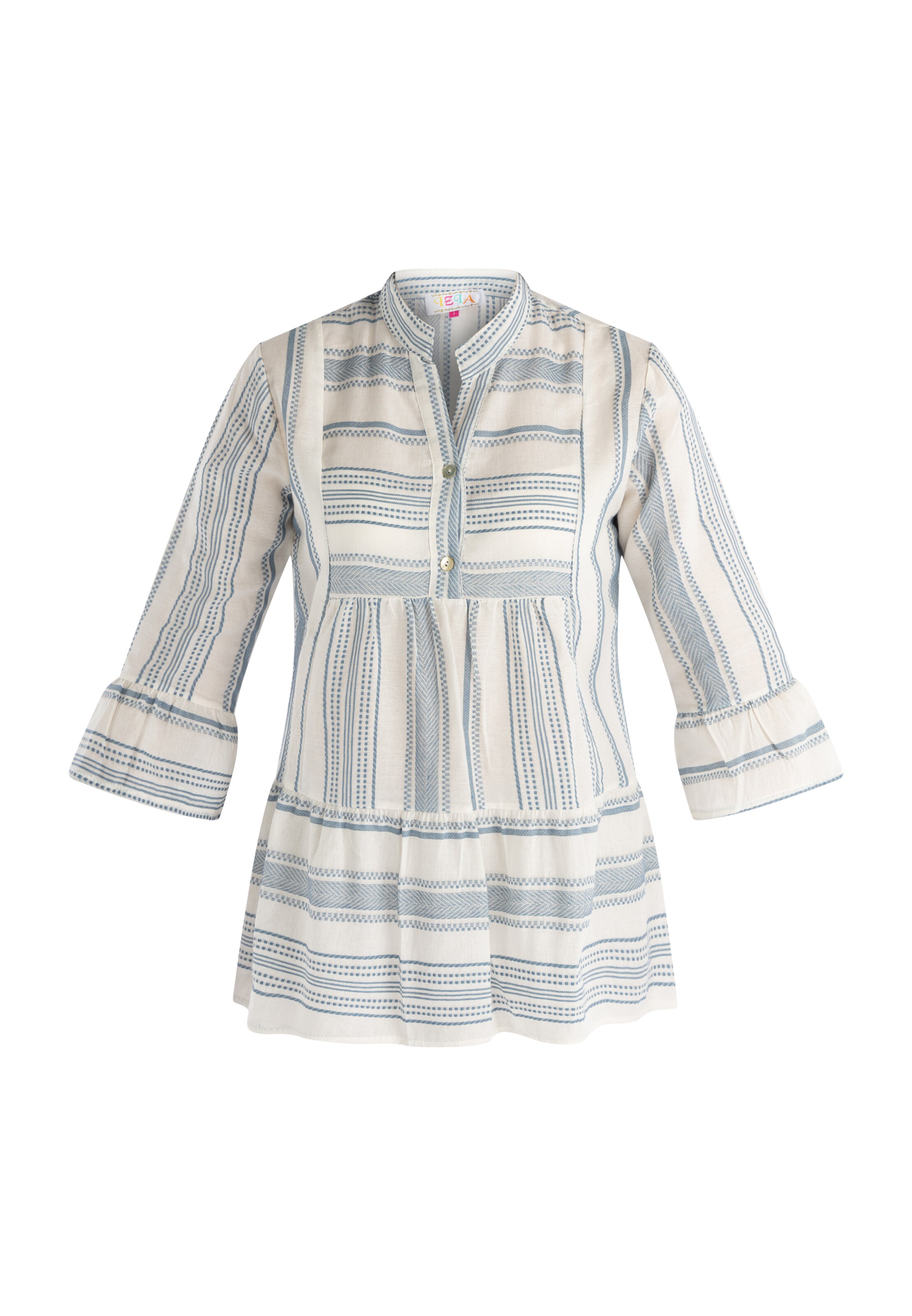 IZIA - Túnica en blanco: frente