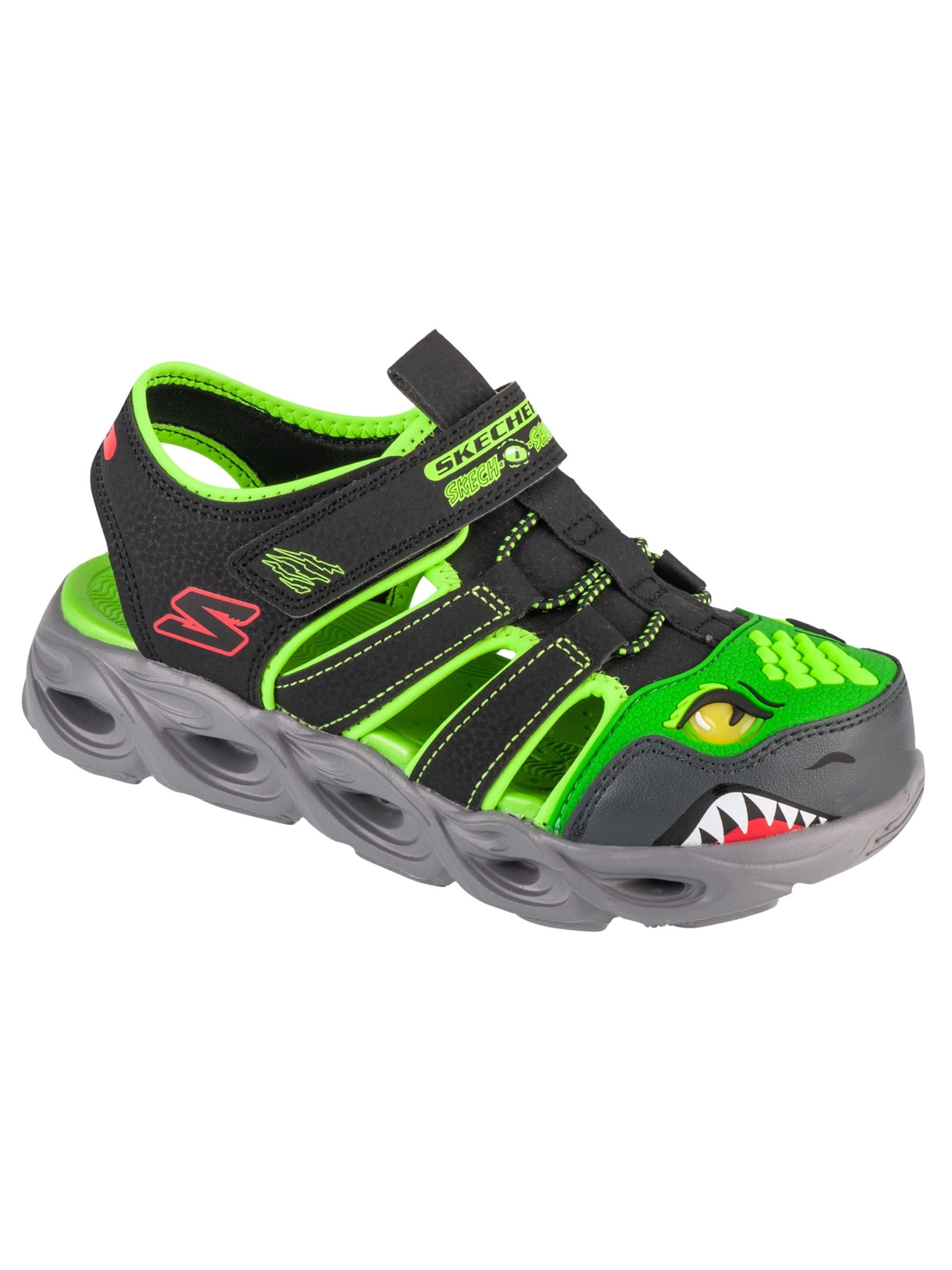 SKECHERS Sandals & Slippers in Green: front