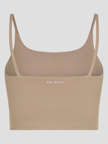 YO-GAYA Bustier Sport bh in Beige