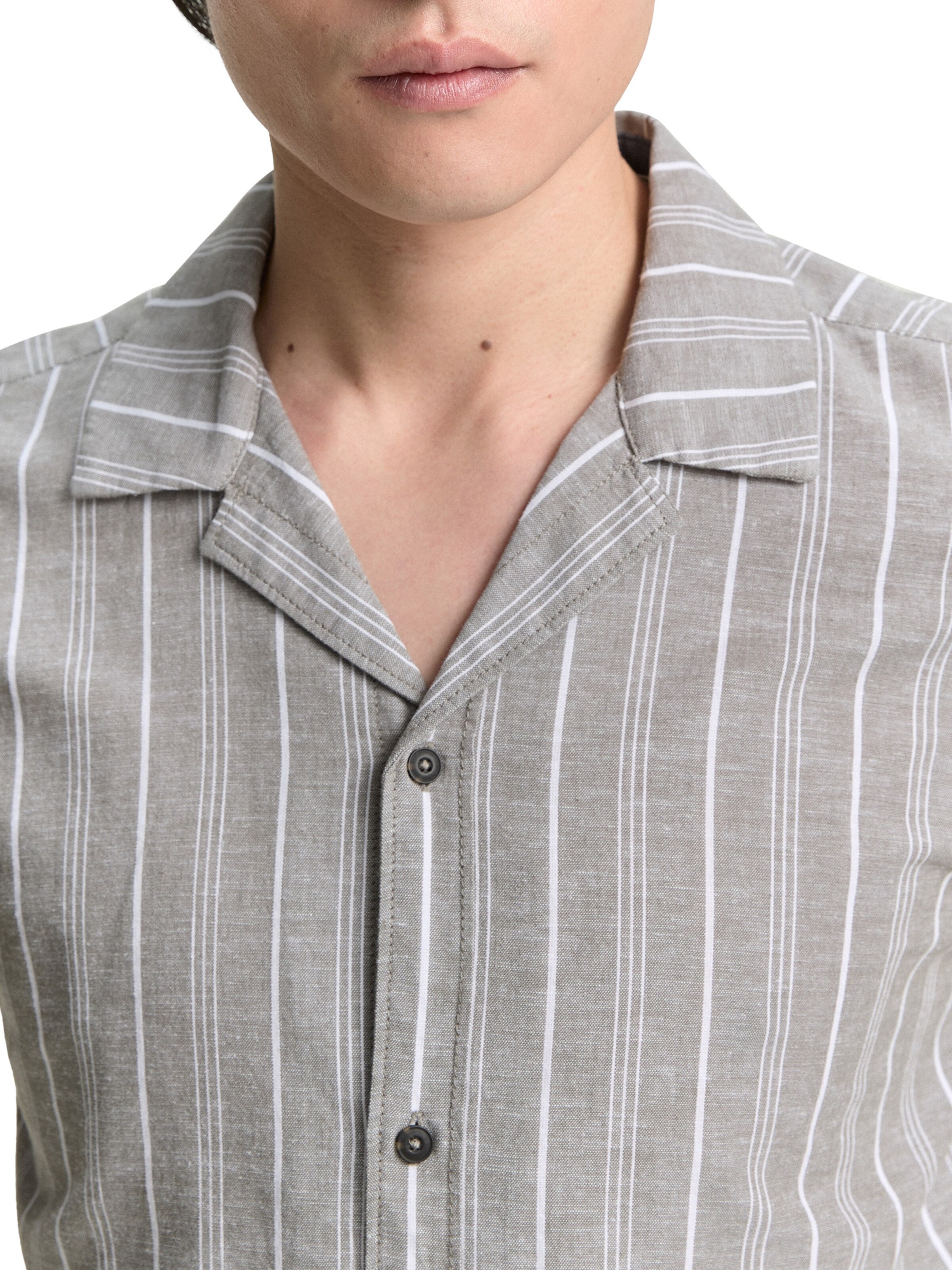 TOM TAILOR Klasický střih Košile – šedá