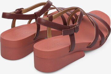 CAMPER Strap Sandals in Brown