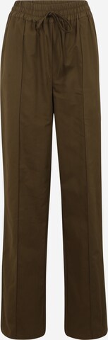 Selected Femme Tall Loose fit Trousers 'NORIA' in Green: front