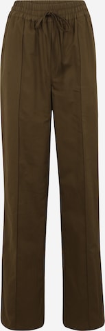 Selected Femme Tall Loose fit Pants 'NORIA' in Green: front