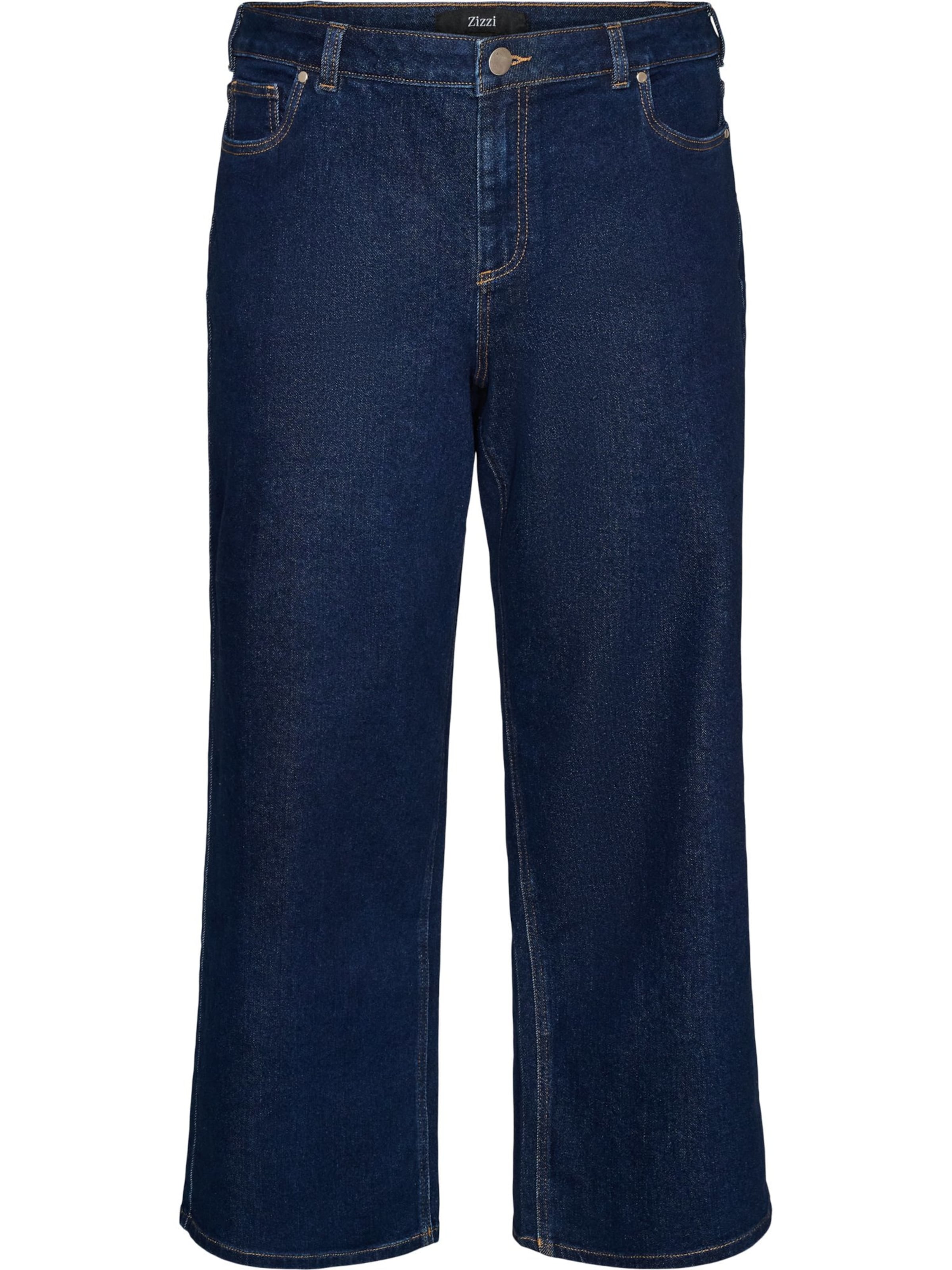 Zizzi Regular Jeans 'Myra Fit' in Blue: front