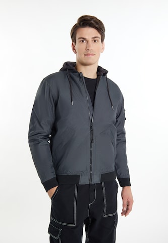 MO Toiminnallinen takki 'Rovic' värissä harmaa: edessä