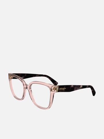 Longchamp Sunglasses 'Longchamp LO2745 N Transparent rose/havana 54/17/140 WOMAN Eyewear Frame' in Pink: front