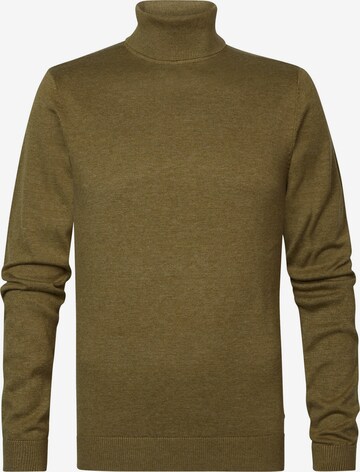 Petrol Industries Sweater 'Rhinelander' in Green: front