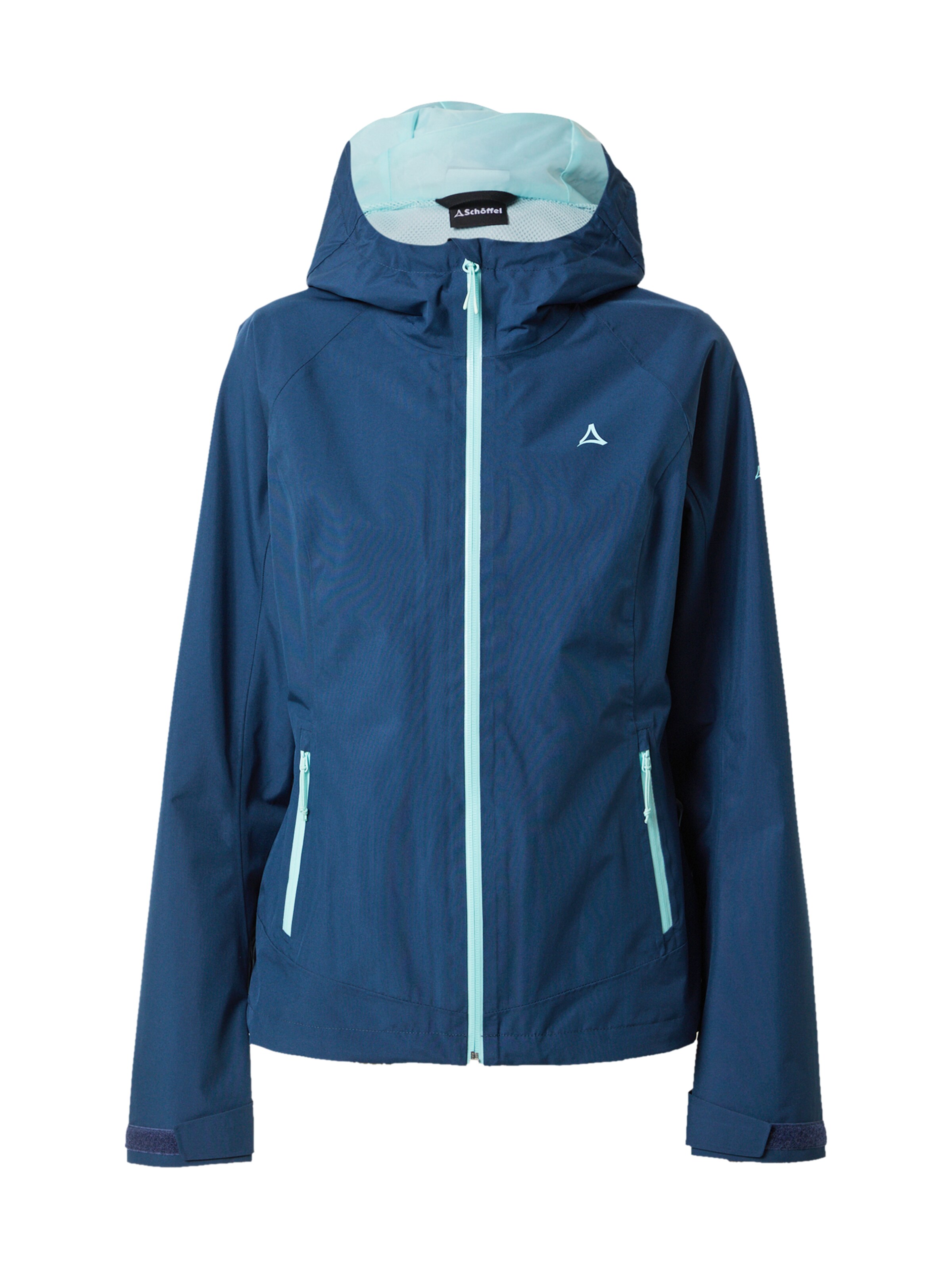 Schöffel Outdoorjas 'Wamberg' in Blauw: voorkant