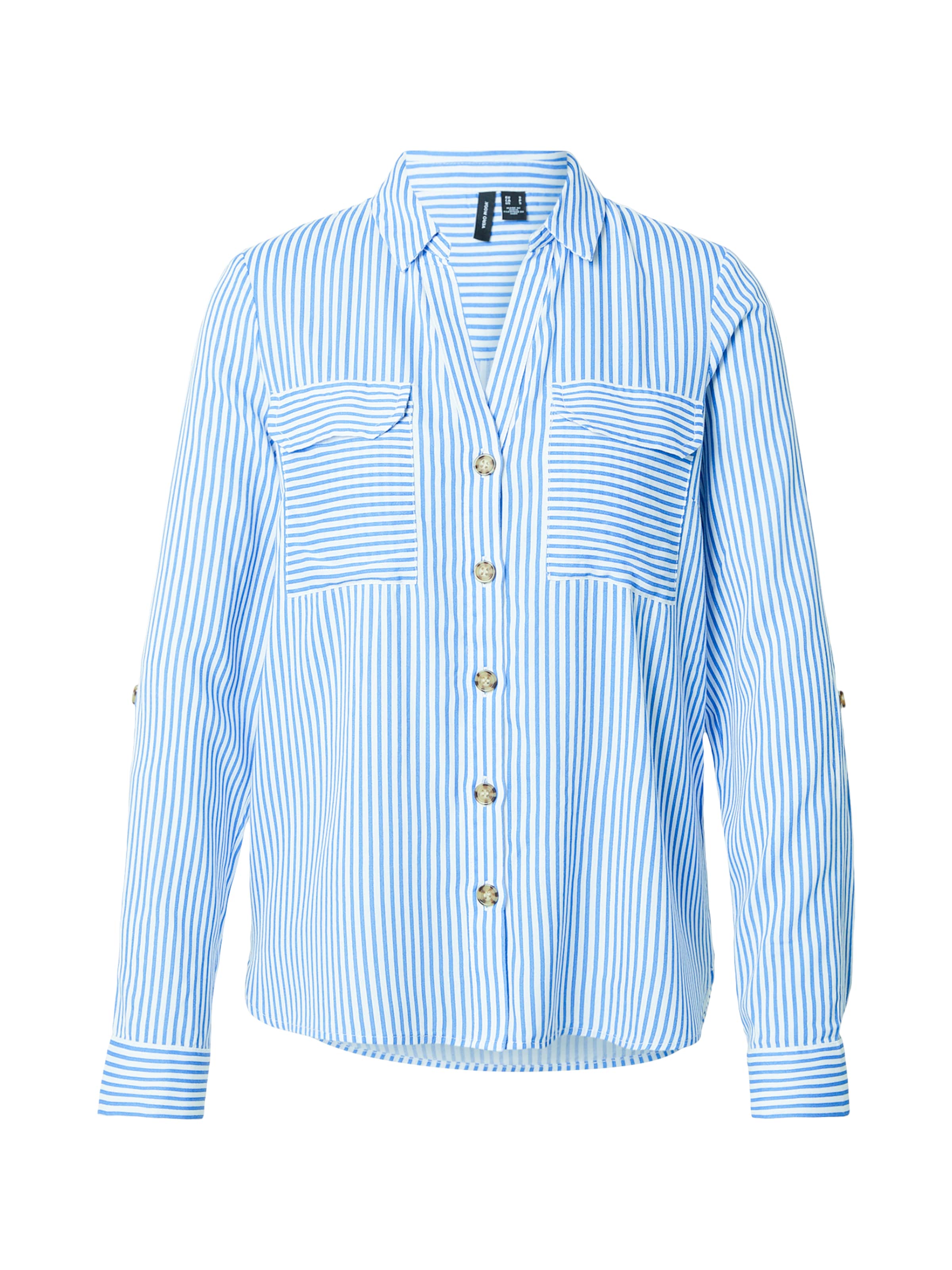 Chemisier 'VMBUMPY' VERO MODA en bleu : devant