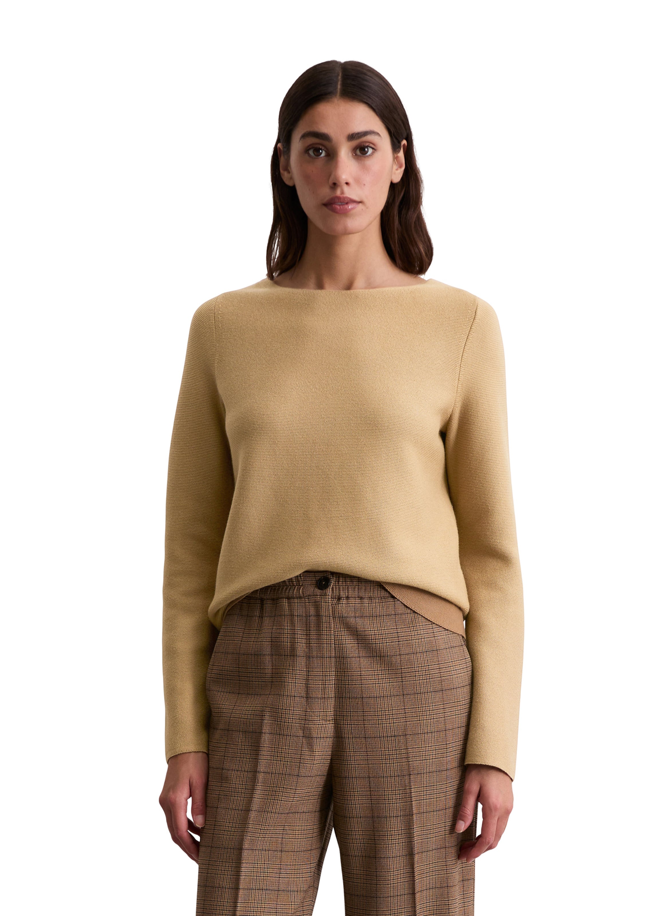 Marc O'Polo Pullover in Beige: Vorderseite