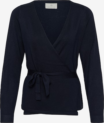 Cardigan 'KALizza' Kaffe en bleu : devant