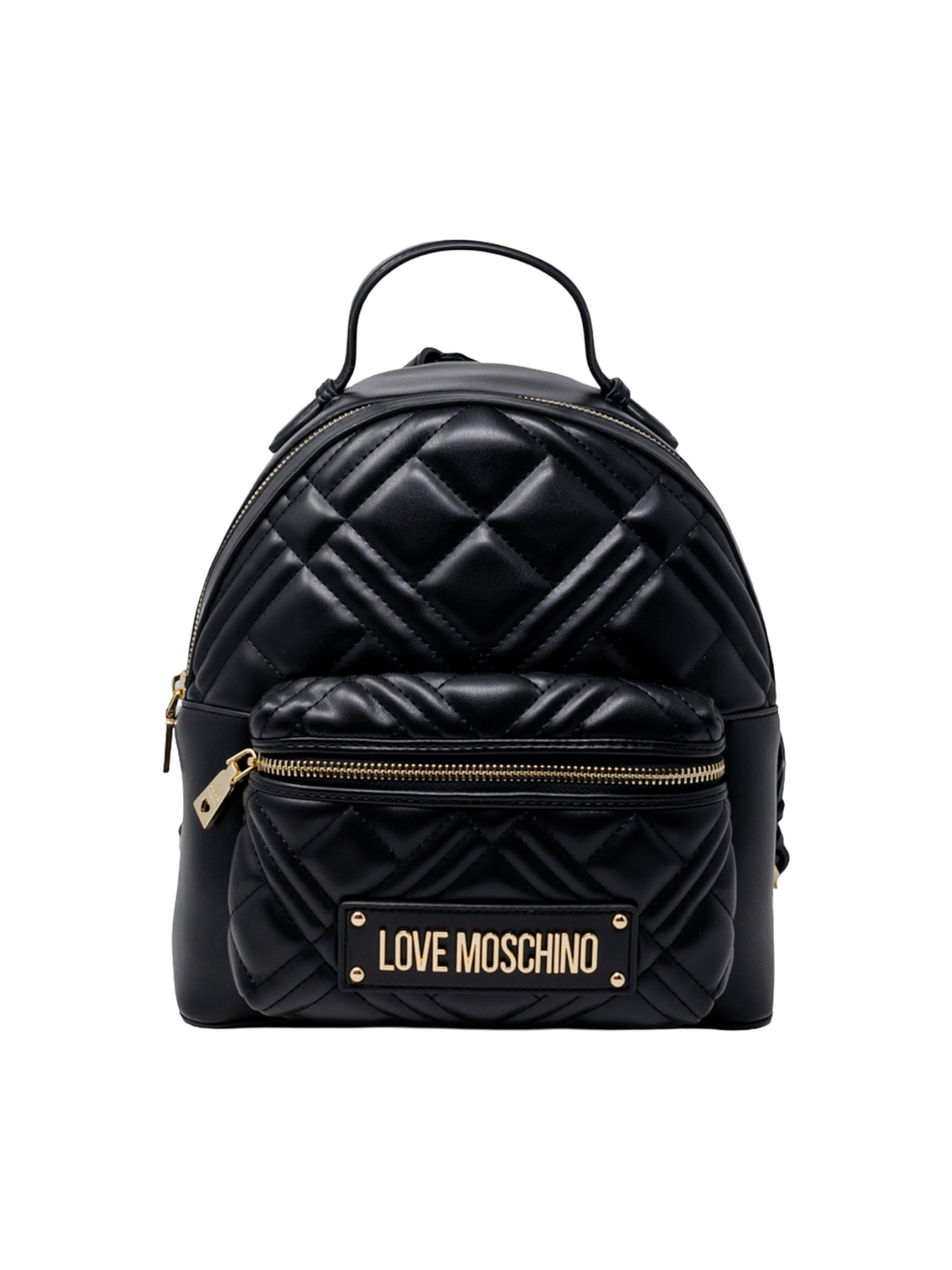 Love Moschino - Mochila en negro: frente