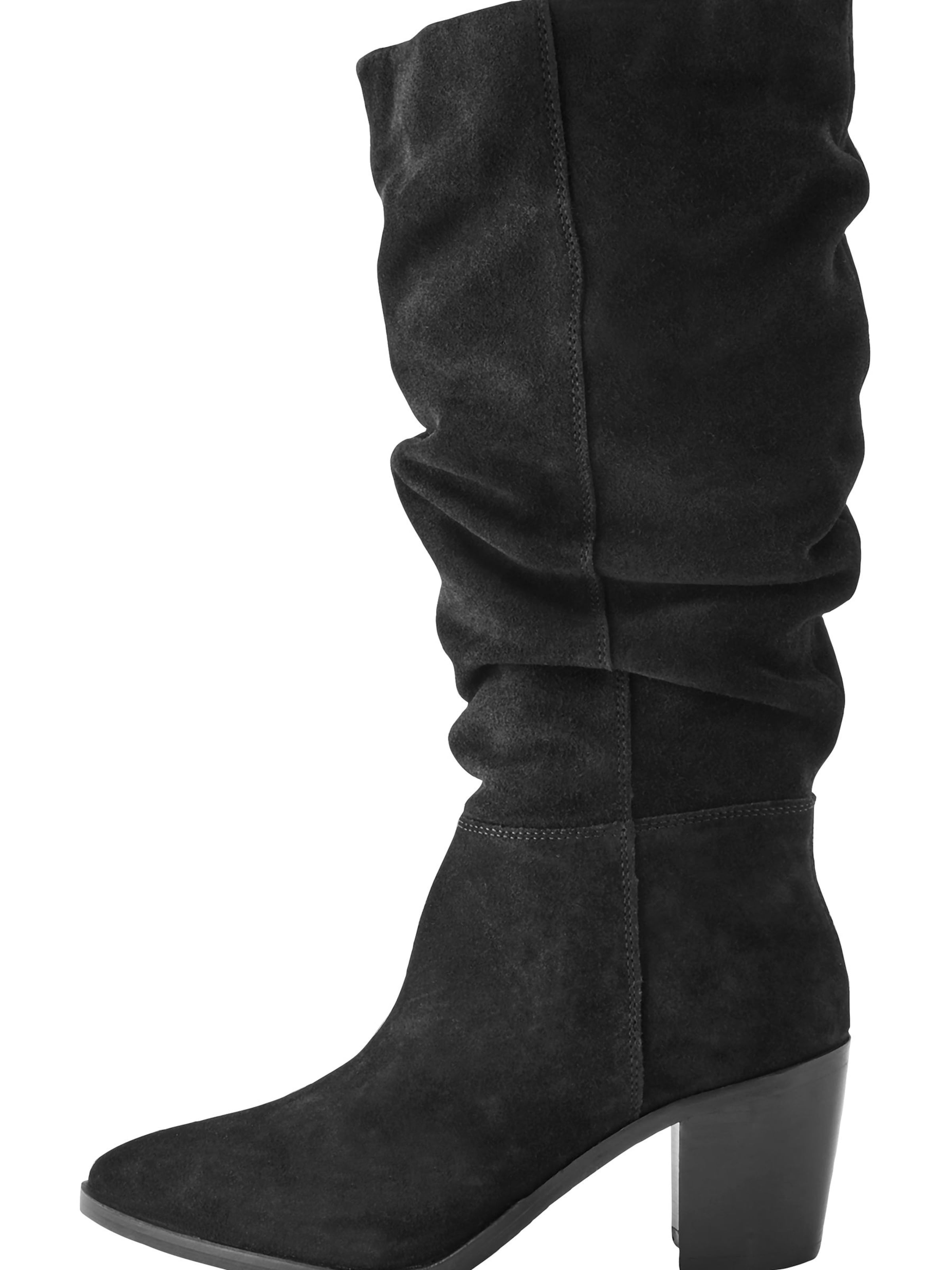 Next Laarzen in Zwart: voorkant