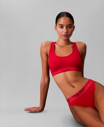 Calvin Klein Bustier BH in Rood