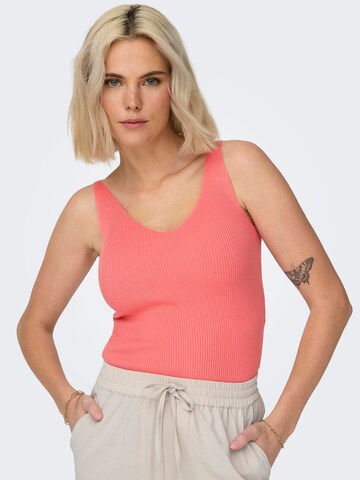 JDY Knitted top 'NANNA' in Pink: front