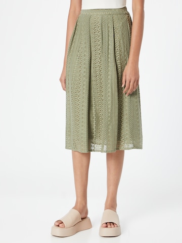 VERO MODA - Falda 'HONEY' en verde: frente